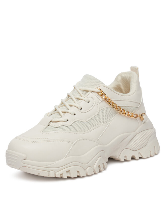 DeeZee Sneakersy DeeZee NF142 Beżowy