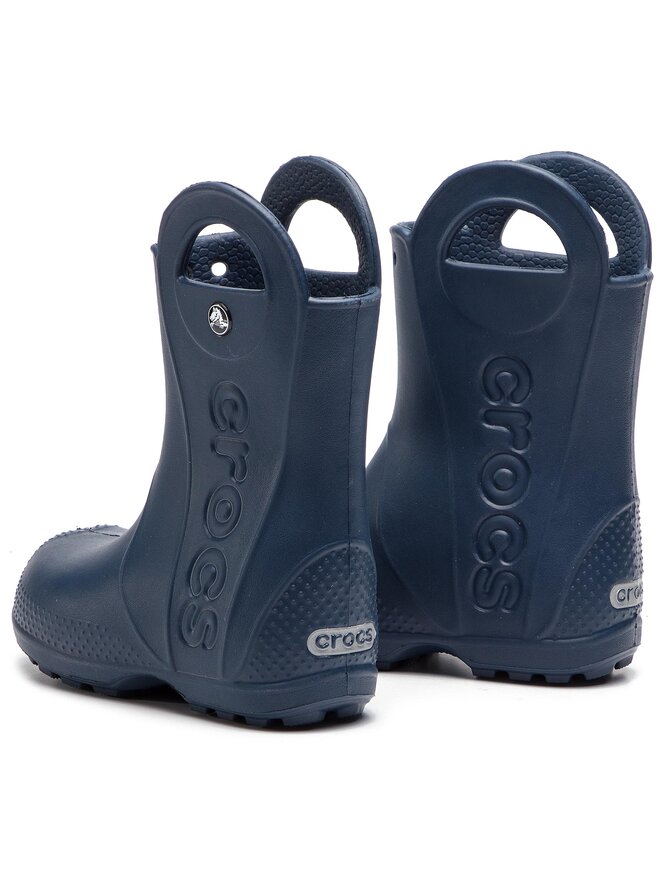 Crocs Гумові чоботи Crocs Handle It Rain Boot Kids 12803 Cиній