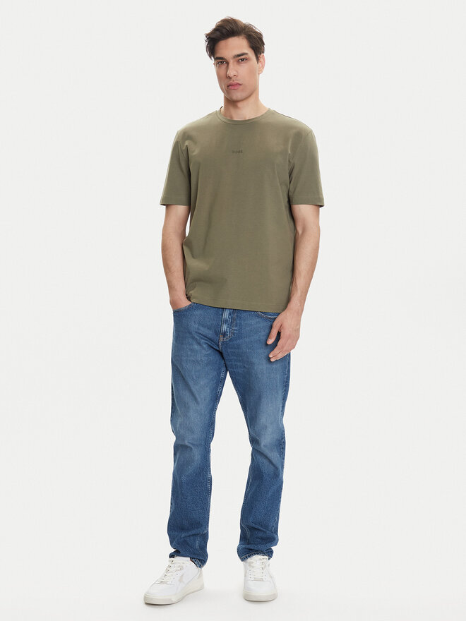 BOSS BOSS T-Shirt Tchup 50473278 Grün Relaxed Fit