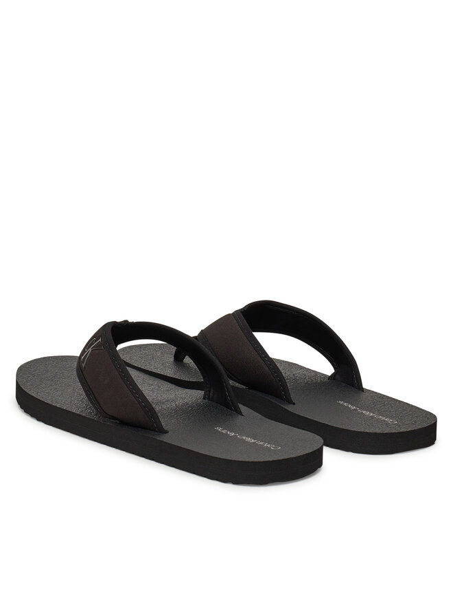 Calvin Klein Jeans Japonki Calvin Klein Jeans Thong+ Cv YM0YM01235 Czarny