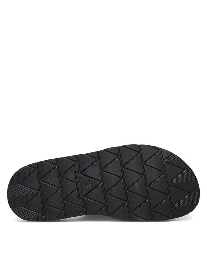 Clarks Παντόφλες Clarks Solsbury Strap 26180885 Μαύρο