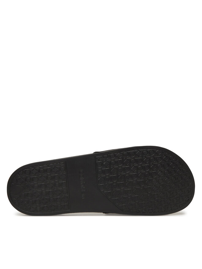 Calvin Klein Pantoletten Calvin Klein Pool Slide Jaq Mono HM0HM01762 Schwarz