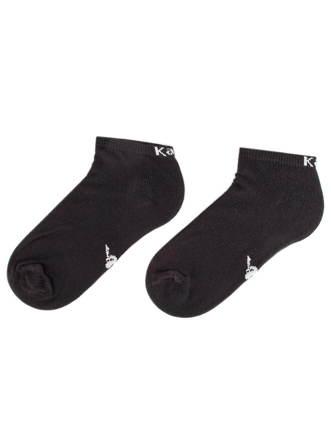 Kappa Σετ 3 ζευγάρια κοντές κάλτσες unisex Kappa 704275 Μαύρο