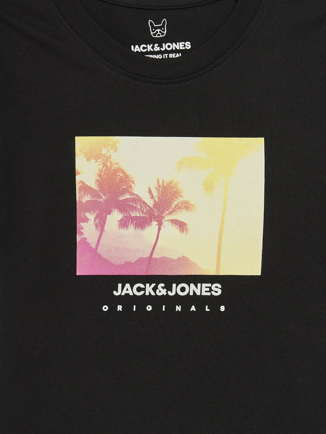 Jack&Jones Junior Jack&Jones Junior Camiseta Varenna 12278349 Negro Regular Fit