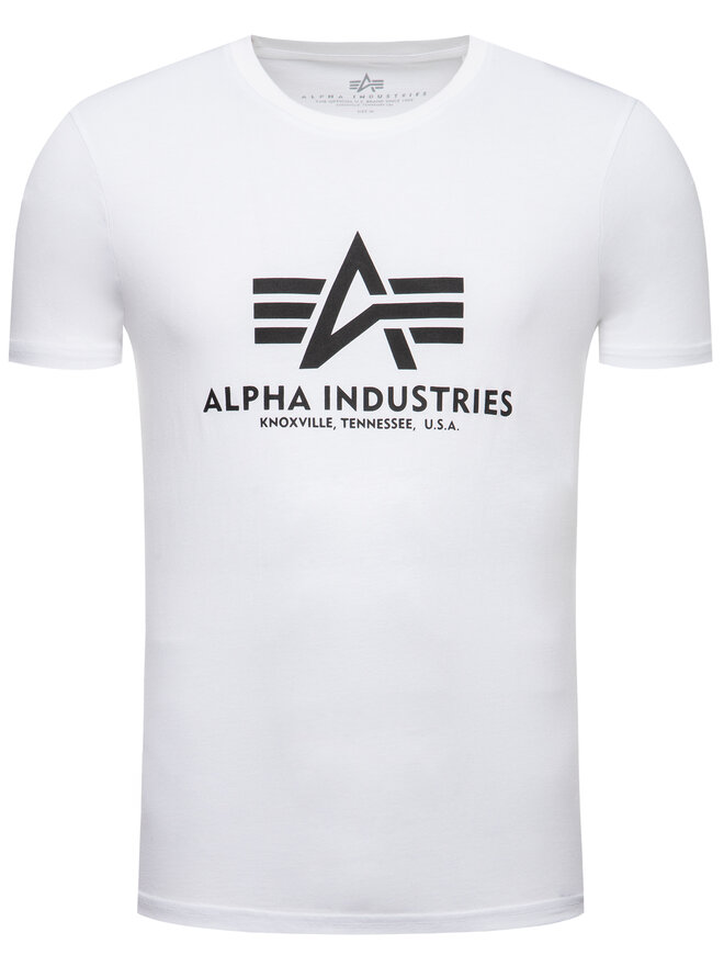 Alpha Industries Alpha Industries Футболка Basic 100501 Білий Regular Fit