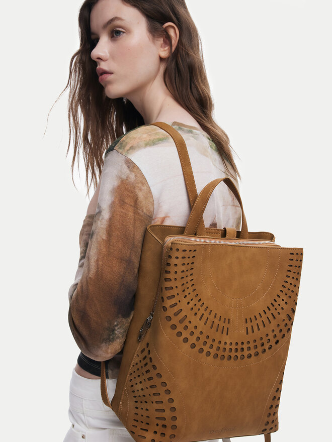 Desigual Раница Desigual Orbis Sumy 25SAKP13 Кафяв