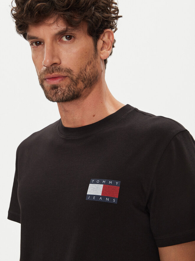 Tommy Jeans Tommy Jeans Pack de 2 camisetas Ess Flag DM0DM22143 De color Slim Fit