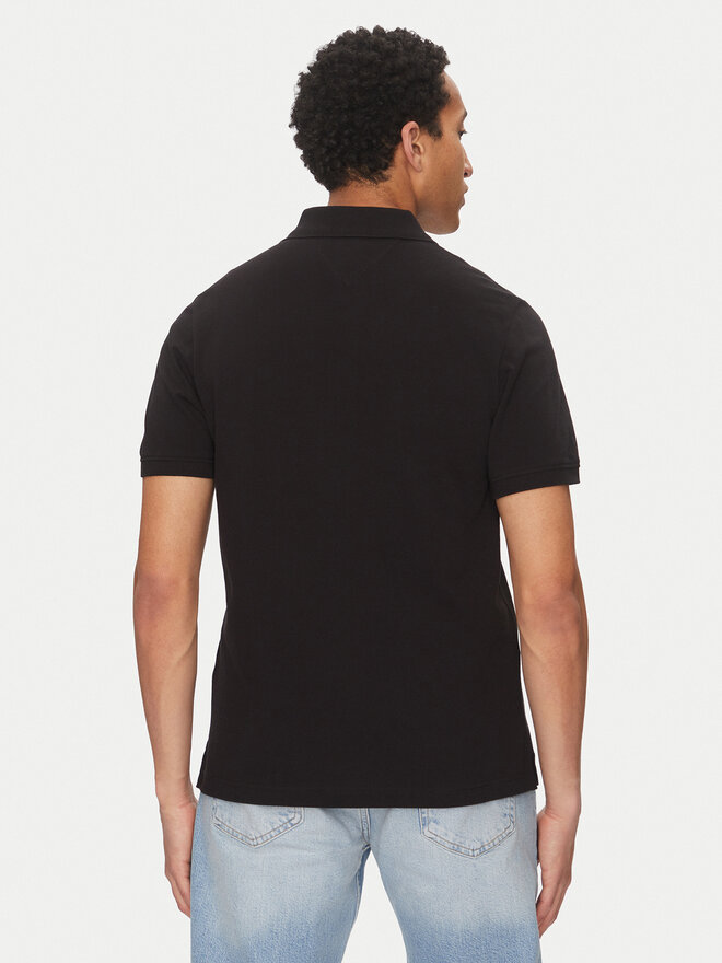 Tommy Jeans Tommy Jeans Polo Linear DM0DM20914 Μαύρο Regular Fit
