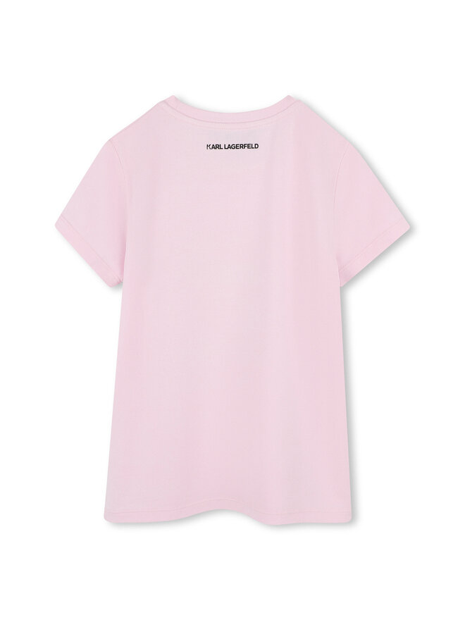 Karl Lagerfeld Kids Karl Lagerfeld Kids Camiseta Z30491 S Rosa Regular Fit