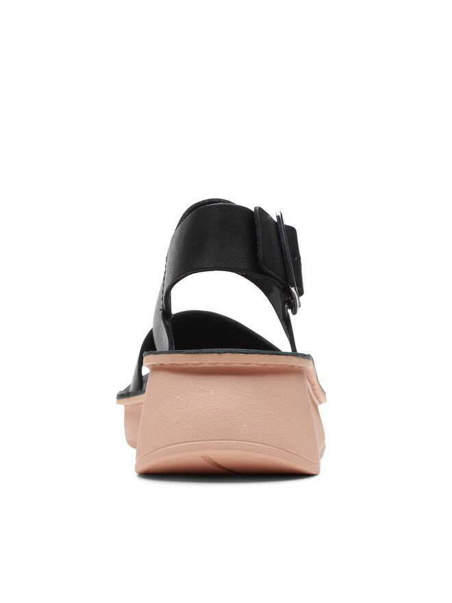 Clarks Босоніжки Clarks Velhill Strap Чорний