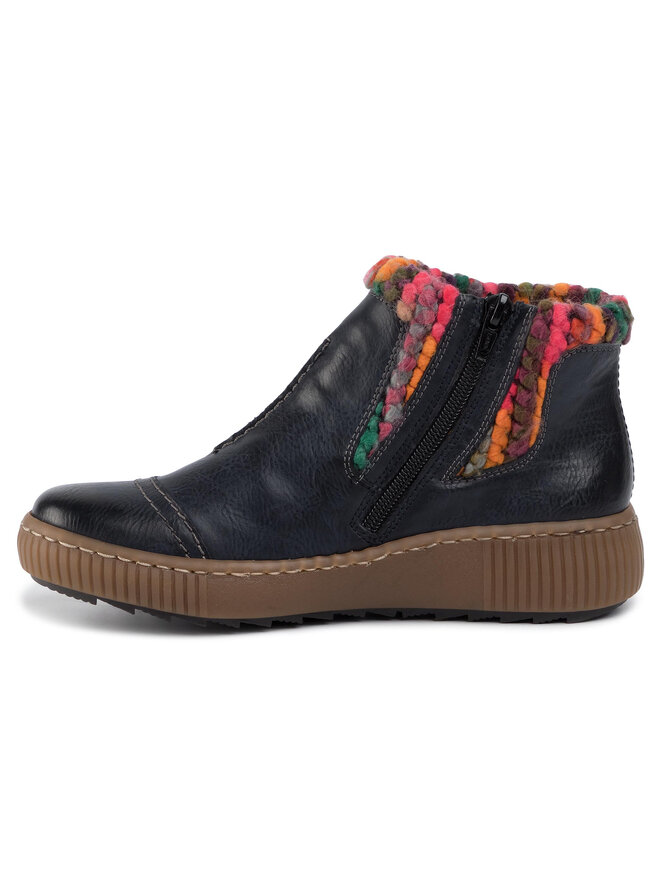 Rieker Stiefeletten Rieker Z6684-14 Dunkelblau