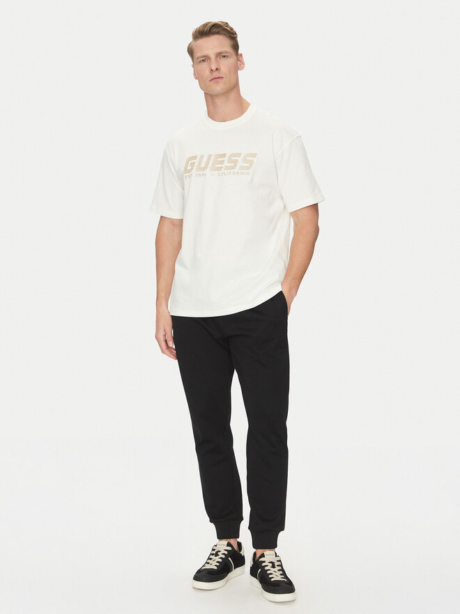 Guess Guess Marškinėliai Z5RI10 I3Z14 Balta Regular Fit
