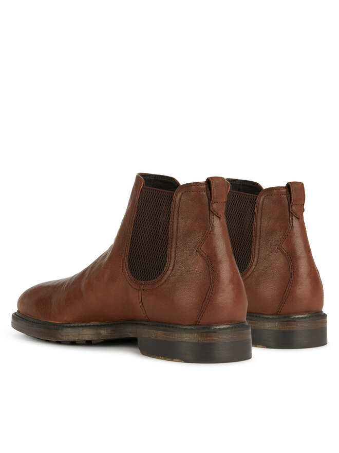 Geox Μποτάκια με λάστιχο Geox U Aurelio U36F7C 000TU C0013 Καφέ