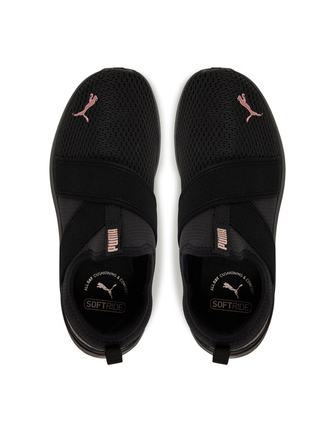 Puma Pantofi pentru alergare Puma Softride Harli Slip On 311471 04 Negru