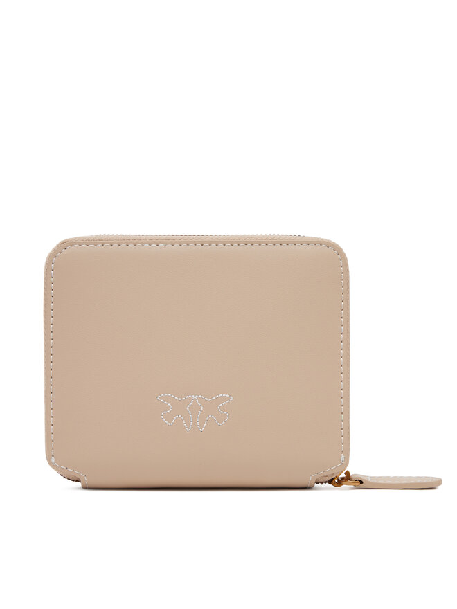 PINKO Liels sieviešu maks PINKO Taylor Zip Around PE 25 PCPL 100249 A2AN Bēšs