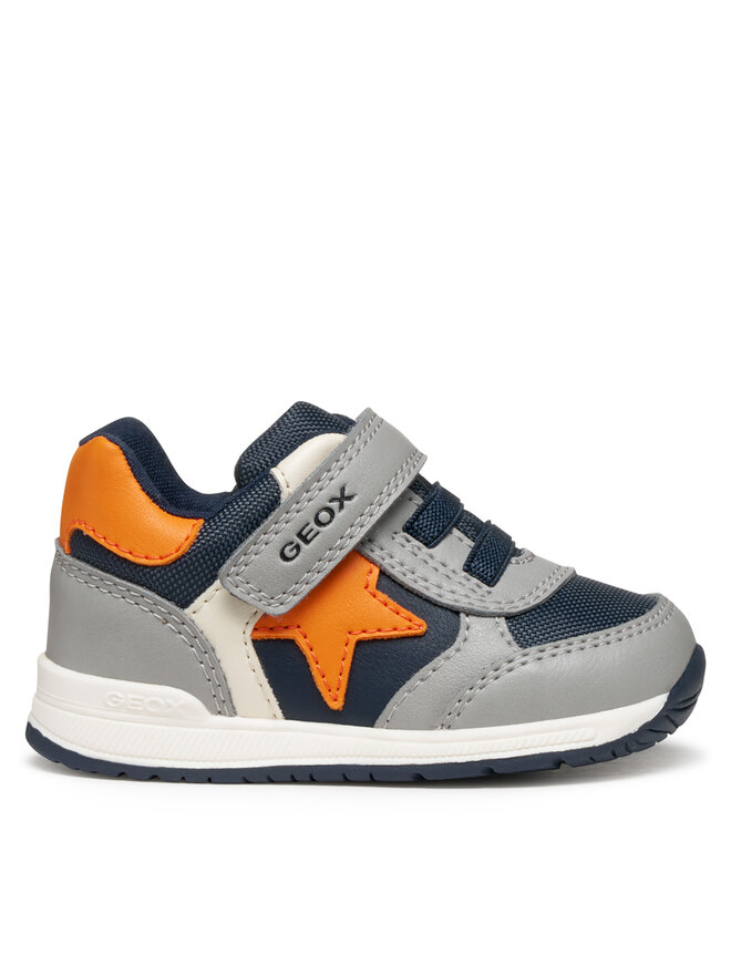Geox Сникърси Geox B Rishon B560RA 054FU C0036 Сив