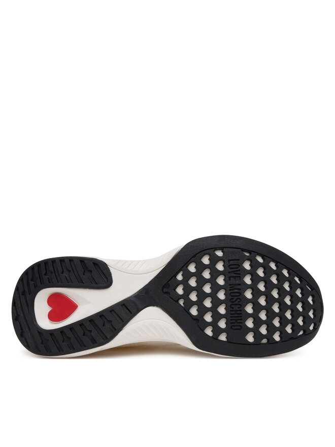 LOVE MOSCHINO Sneakersy LOVE MOSCHINO JA15485G0MIYZ100 Biały