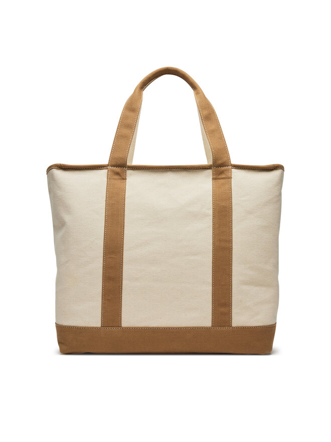 Tommy Hilfiger Bolso Tommy Hilfiger Th Summer Canvas Tote AW0AW17421 Beis