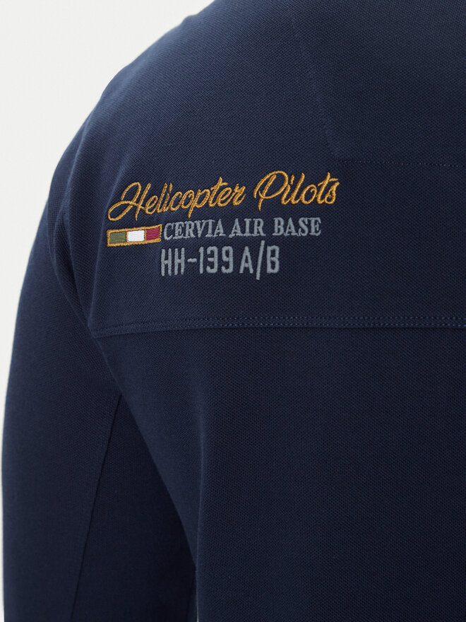 Aeronautica Militare Aeronautica Militare Polo 252PO1896UP00173 Azul marino Regular Fit
