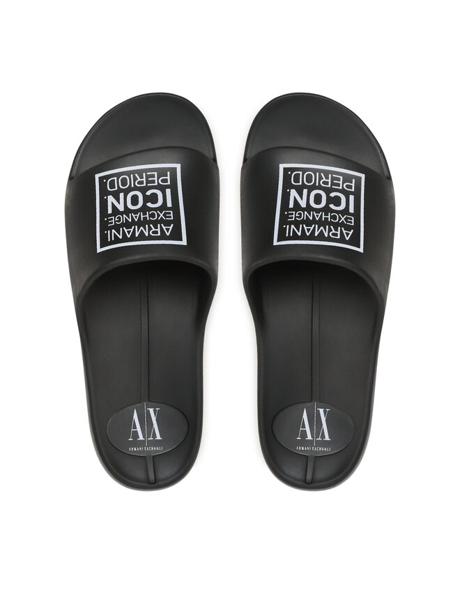 Armani Exchange Papucs Armani Exchange XUP012 XV675 00002 Fekete