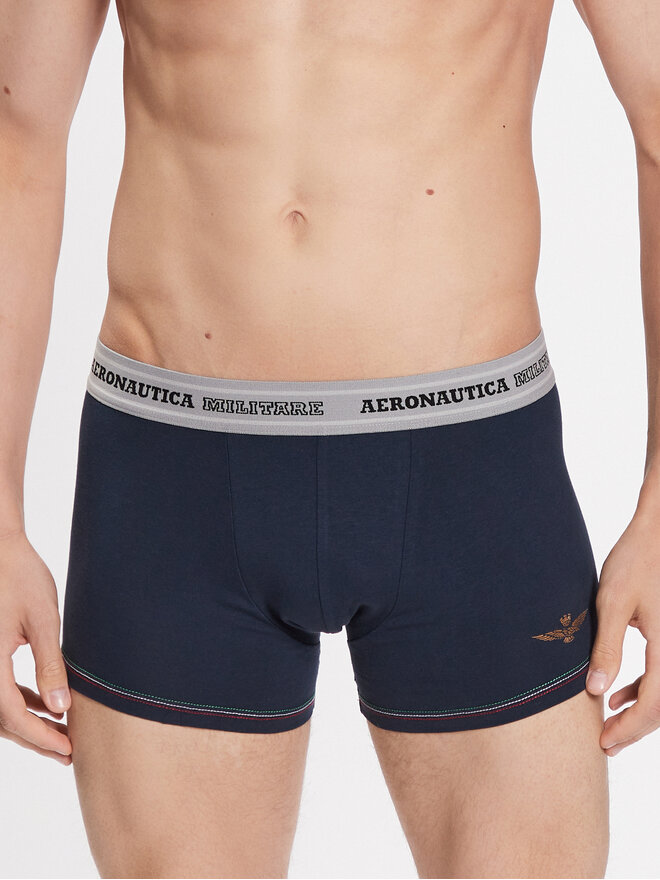 Aeronautica Militare Aeronautica Militare 2er-Set Boxershorts AM1UBX003 Dunkelblau