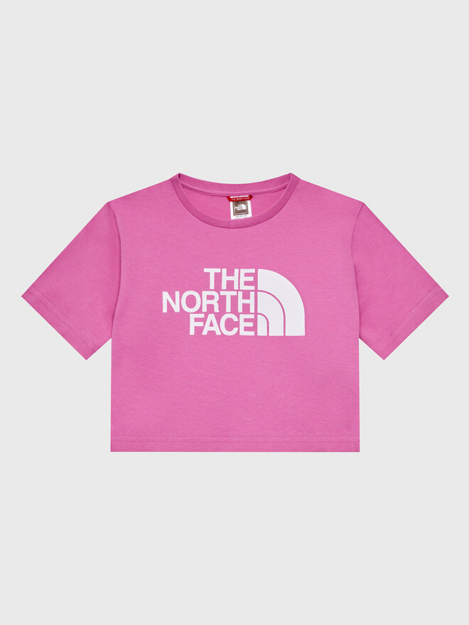 The North Face The North Face T-Shirt Crop Easy NF0A83EU Rosa Regular Fit