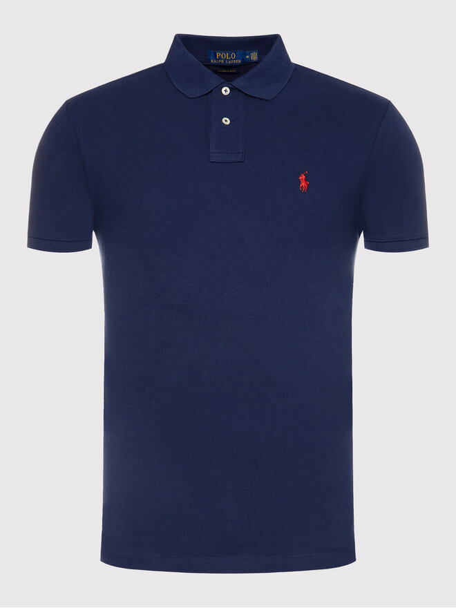 Polo Ralph Lauren Polo Ralph Lauren Polo Core Replen 710782592 Σκούρο μπλε Custom Slim Fit