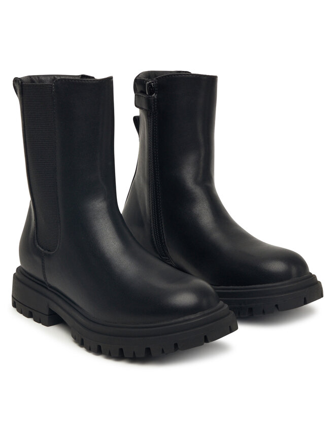 Calvin Klein Stiefeletten Calvin Klein Chelsea Boot V3A5-83121-1464 D Schwarz