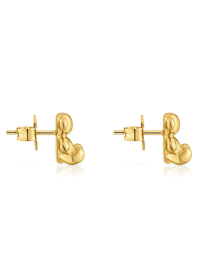 TOUS Ohrringe TOUS Bold Bear 1004195400 Goldfarben