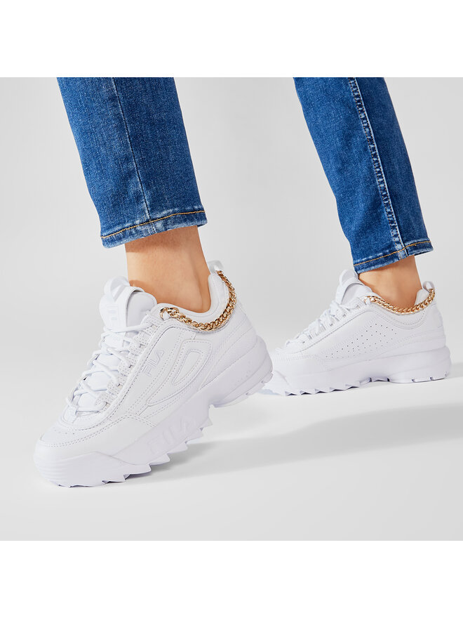 Fila Снікерcи Fila Disruptor Chain Wmn 1011240.94T Білий