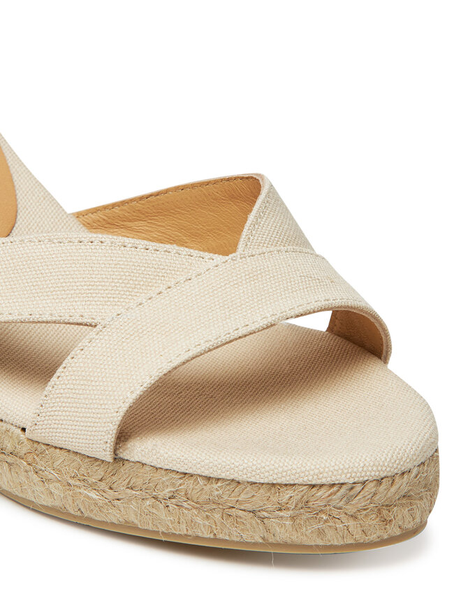Castañer Espadrilky Castañer Bailey 025677 Béžová