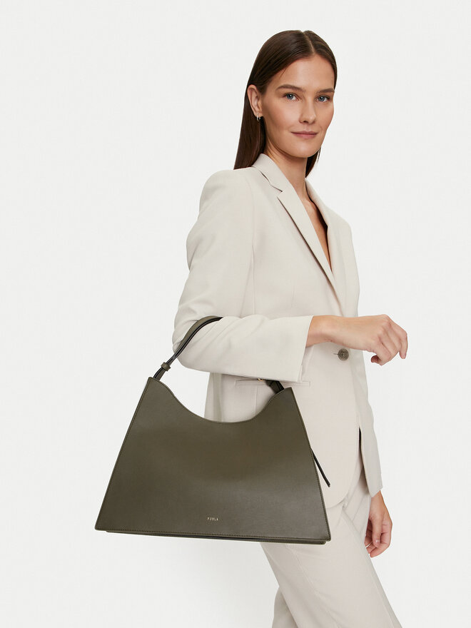 Furla Τσάντα Furla Nuvola L Hobo WB01246-BX2045-2810S Πράσινο