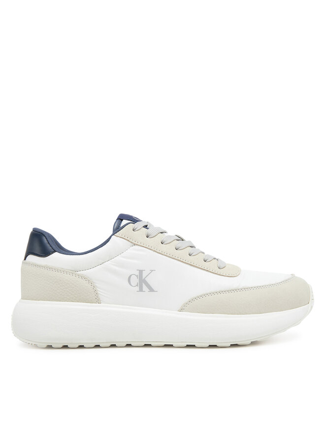 Calvin Klein Jeans Sneakers Calvin Klein Jeans Athleisure Runner Laceup Mix YM0YM01195 Alb