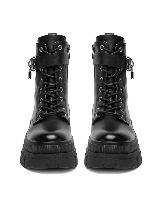 DeeZee Schnürschuhe DeeZee 60165-6 Schwarz