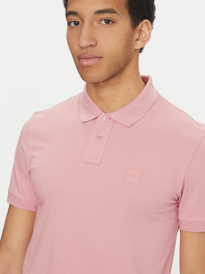 BOSS BOSS Polo Passenger 50507803 Rosa Slim Fit
