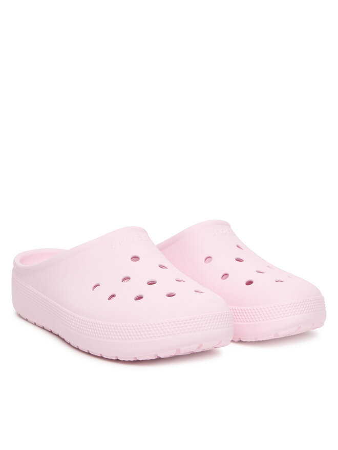 Crocs Şlapi Crocs Classic Low Profile Clog 211139 Roz