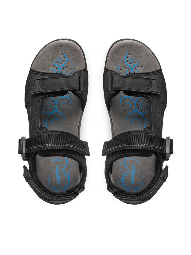 Geox Sandalen Geox U Spherica Ec5 U55ELB 000EK C9999 Schwarz