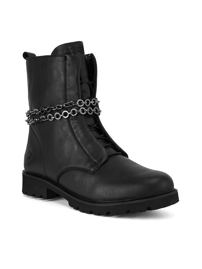 Remonte Škornji Remonte D8665-00 Črna