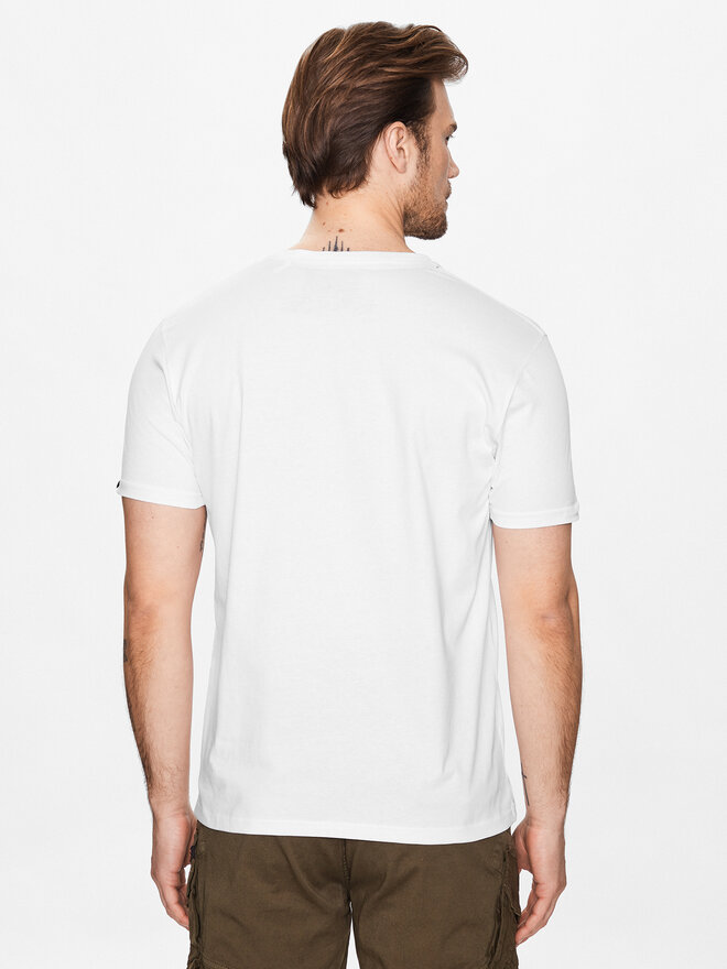 Alpha Industries Alpha Industries T-Shirt-Set Alpha Label 118534 Weiß Regular Fit