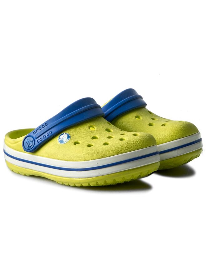 Pantoletten Crocs Crocband Kids 10998 Gelb eschuhe