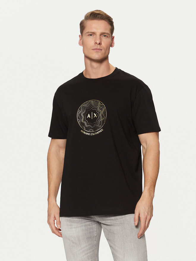 Armani Exchange Armani Exchange Футболка XM000328 AF10364 UC001 Чорний Regular Fit