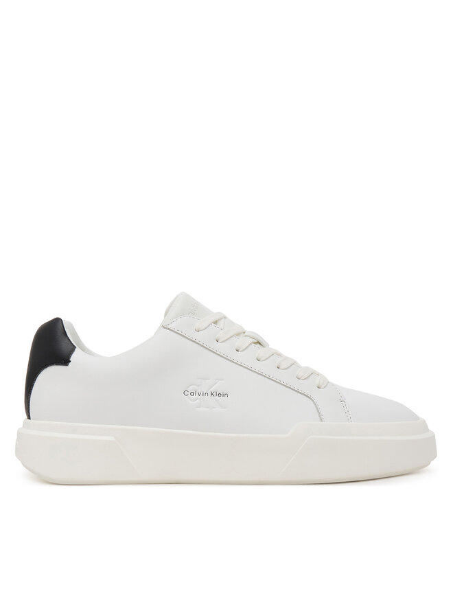 Calvin Klein Сникърси Calvin Klein Chunky Cupsole Laceup Lth YM0YM01344 Бял