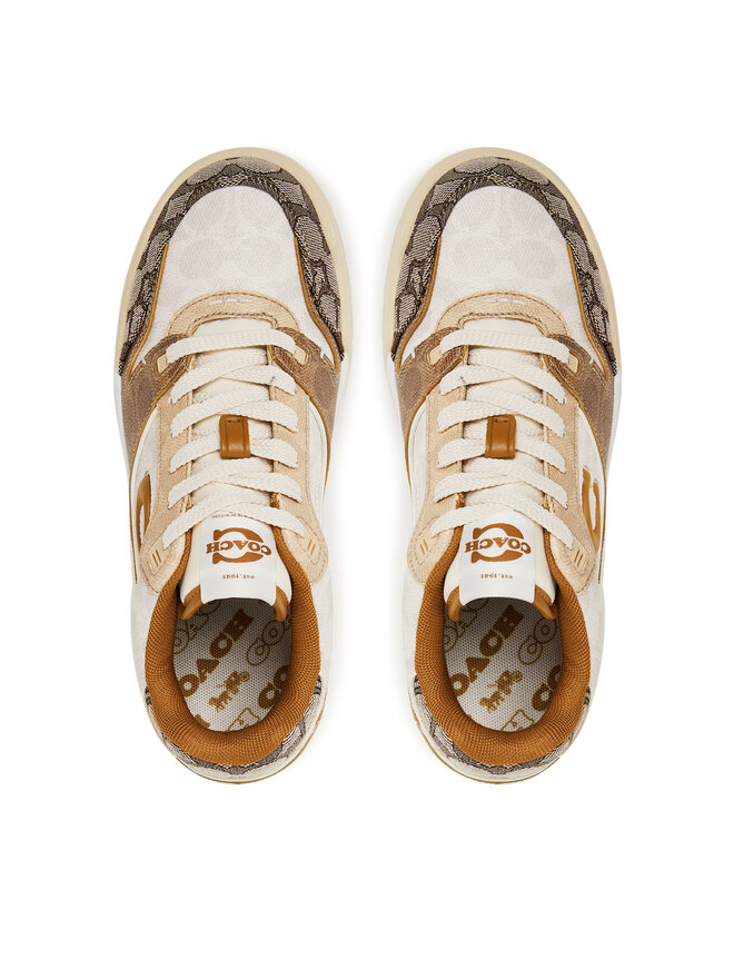 Coach Снікерcи Coach Soho CAQ23 Бежевий