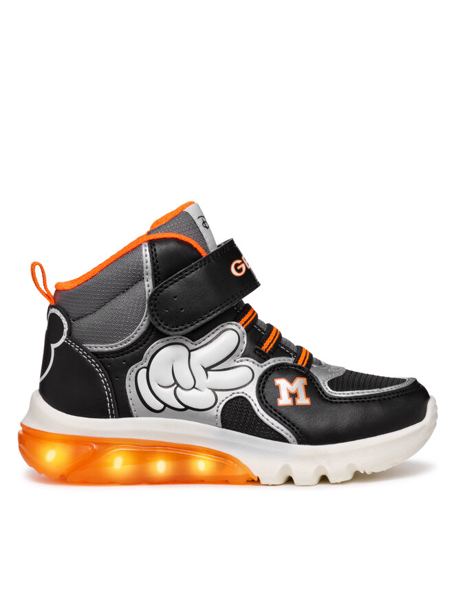 Geox Αθλητικά Geox J Ciberdron Boy J46LBF 000BC C0039 DD Μαύρο