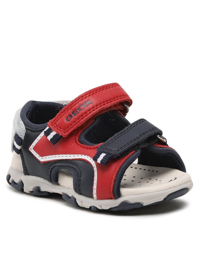 Geox Σανδάλια Geox B Sandal Flaffee Boy B3559A 08515 C7217 M Κόκκινο