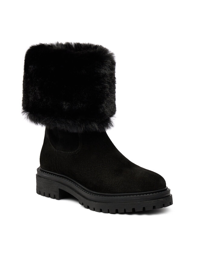Geox Stiefeletten Geox D Iridea D04HRM 022BH C9999 Schwarz
