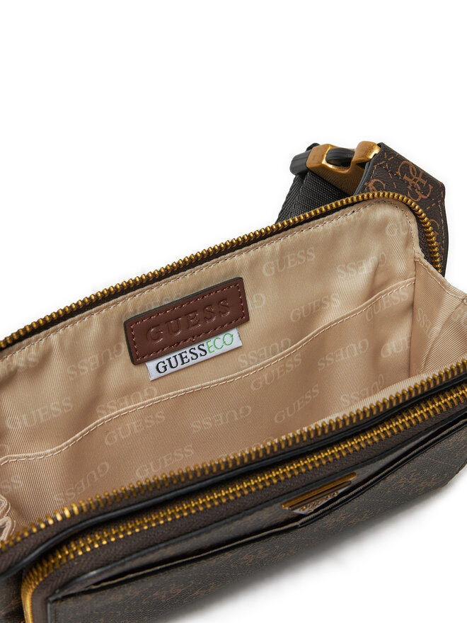 Guess Τσαντάκι Guess HMSILO P5114 Καφέ