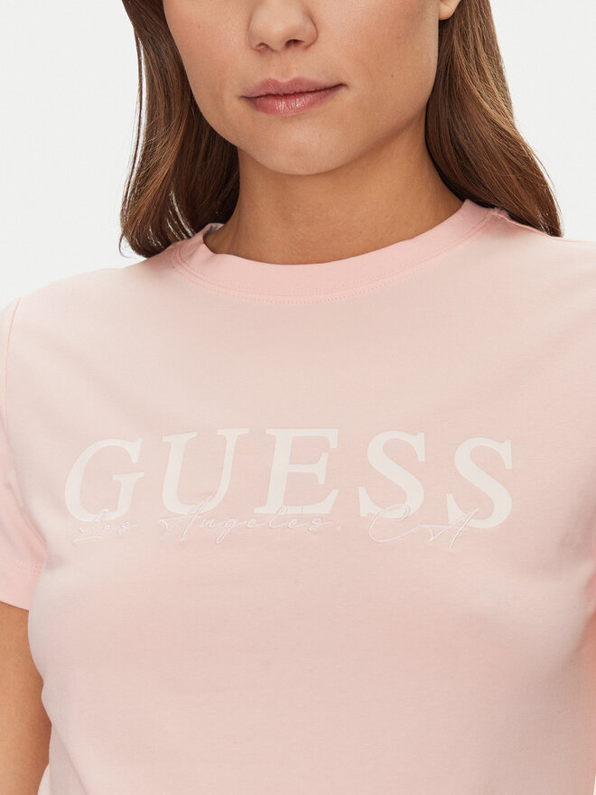 Guess Guess Camiseta V5GI15 J1314 Rosa Shirt Fit