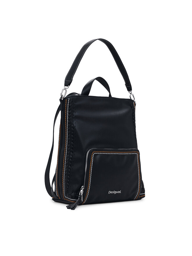 Desigual Рюкзак Desigual Trama Pretoria 25SAKP21 Чорний