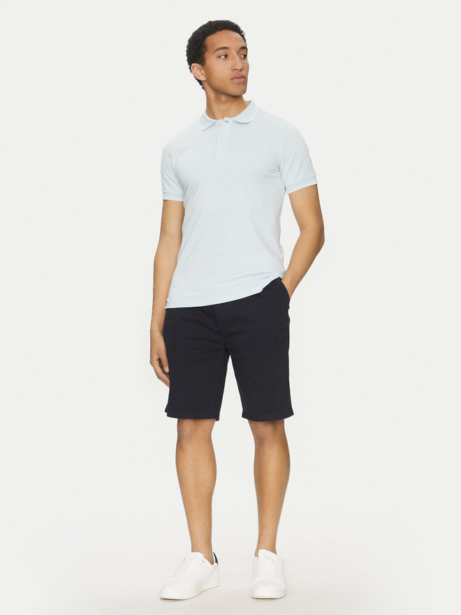 Geox Geox Poloshirt M5510R T3236 F4508 Himmelblau Regular Fit